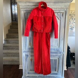 Vintage PROFILE SPORTS Corduroy Snowsuit and Jacket